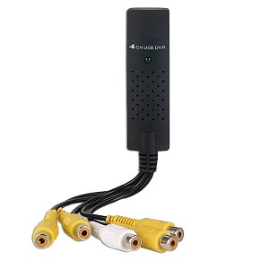 4-Channel USB 2.0 DVR Surveillance Video/Audio Capture Adapter